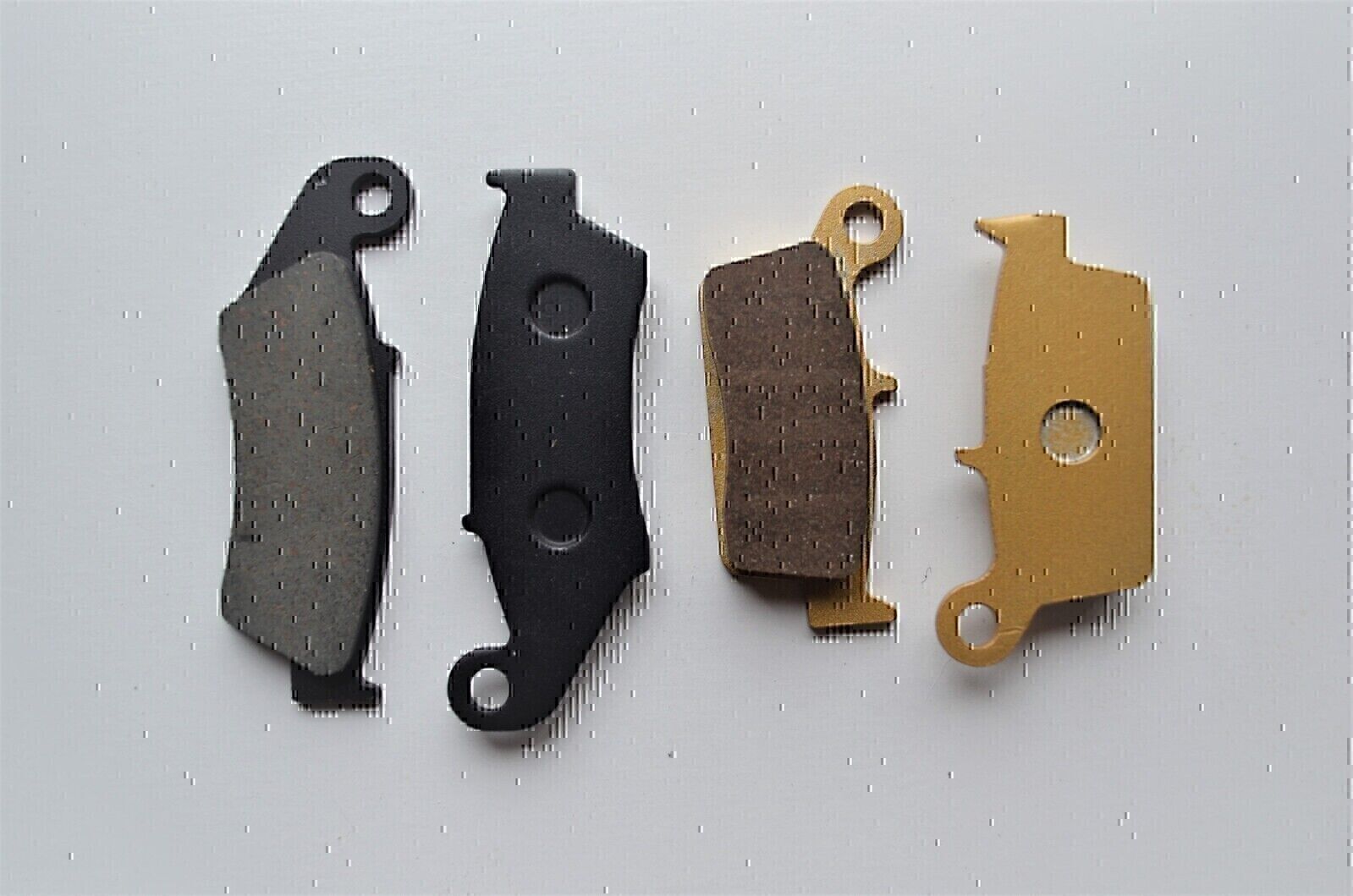 Caltric Rear Brake Pads For Kawasaki KX250 KX250F KX450 2004-2024 - Semi-Metallic