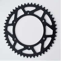 BLACK REAR ALLOY SPROCKET FOR GASGAS / HUSQVARNA 300EC 250EC 400FSE 450FSE TE250 TC250 WR125 WR250 WR300 CR125 TC400 TE400 TC450 TC449 TC510 50 TEETH