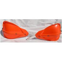 DIRT BIKE MX ENDURO MOTOCROSS WRAP AROUND HAND GUARD - ORANGE