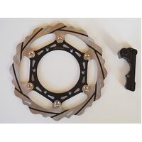 270MM BRAKE OVERSIZE DISC + BRACKET FOR KTM KTM 125CC MX ENDURO 1992 2009