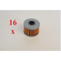 16 X OIL FILTER FOR OIL FILTER ATV & MOTORCYCLE - GAS GAS HONDA KAWASAKI (see description full listing)