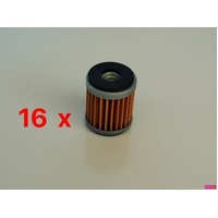 16 X OIL FILTER FOR Gas Gas EC250 F 4T 2012 - 2015