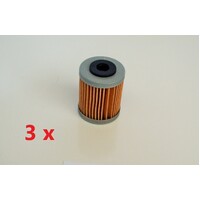 3 X OIL FILTER FOR ATV & MOTORCYCLE - BETA KTM (see description full list)