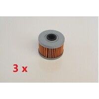 3 X OIL FILTER FOR OIL FILTER ATV & MOTORCYCLE - GAS GAS HONDA KAWASAKI (see description full listing)