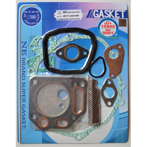 COMPLETE GASKET KIT FOR HONDA GXV270 9HP ALL YEARS # 06111-ZE8-405