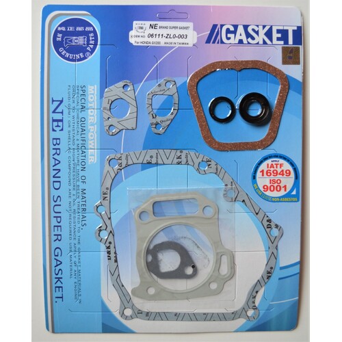 COMPLETE GASKET KIT FOR HONDA GX200 6.5HP ALL YEARS # 06111-ZL0-003