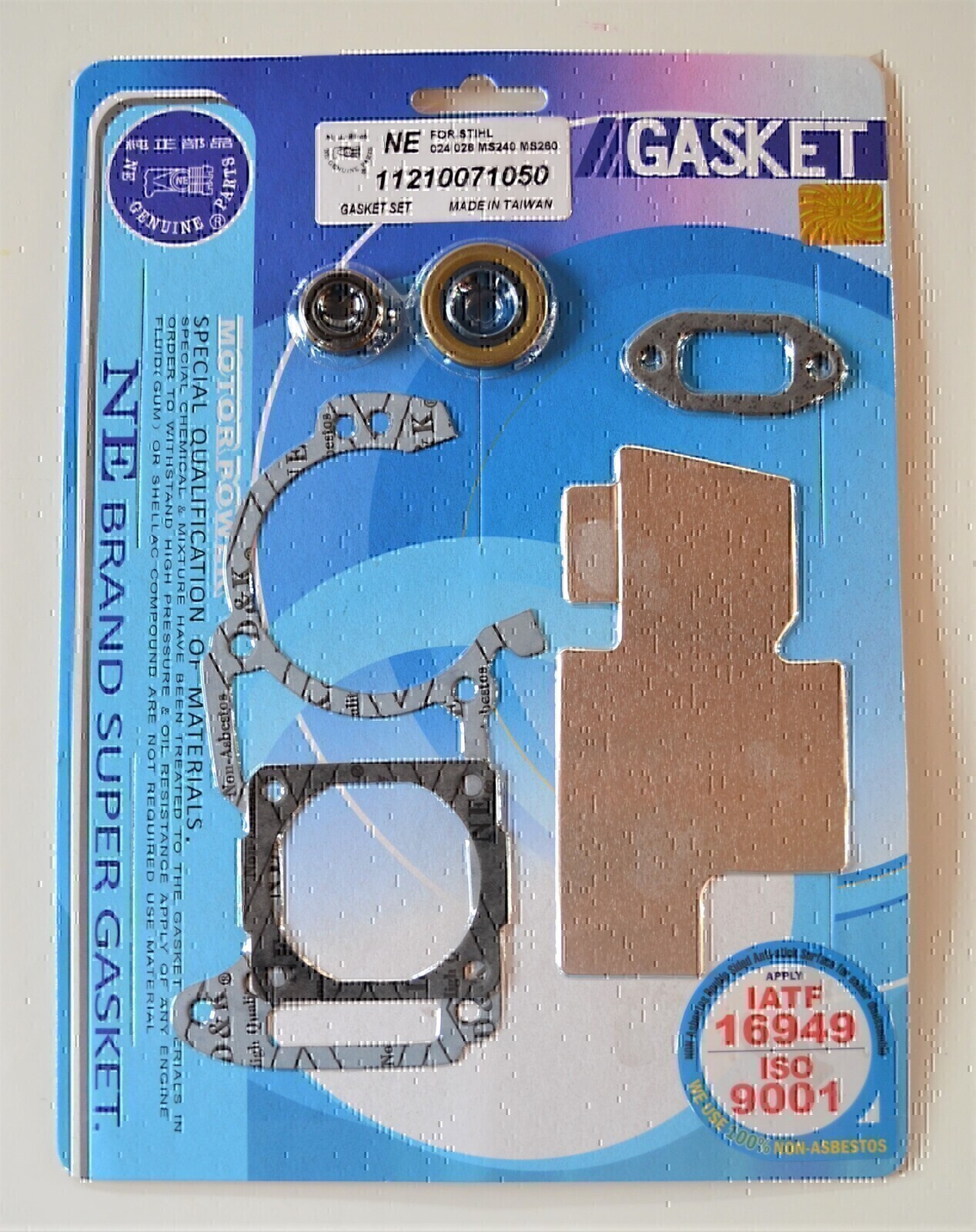 COMPLETE GASKET & OIL SEAL KIT FOR STIHL 024 / 026 / MS240 / MS260 - CHAINSAW # 11210071050