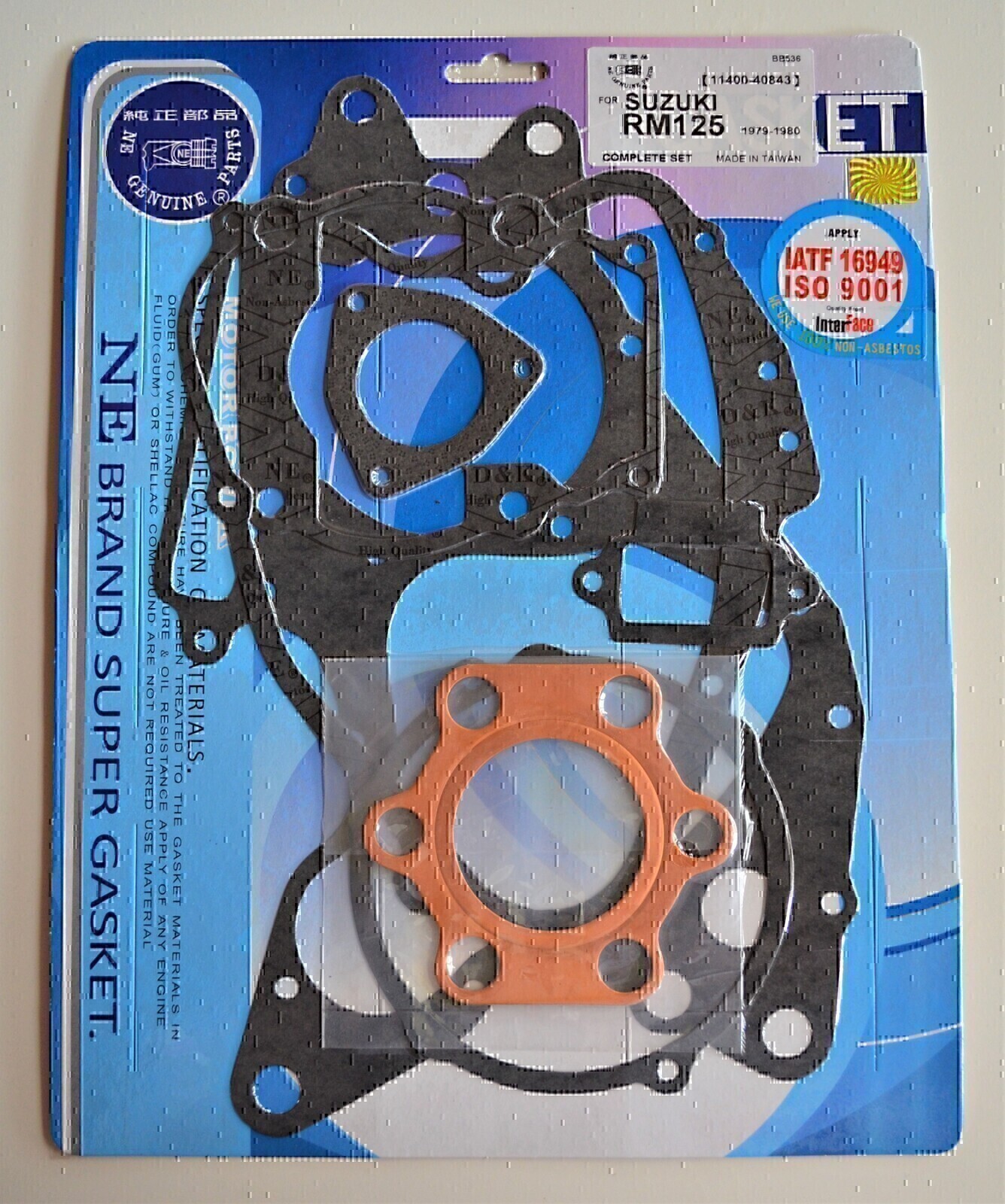 COMPLETE GASKET KIT FOR SUZUKI RM125 RM 125 1979 1980