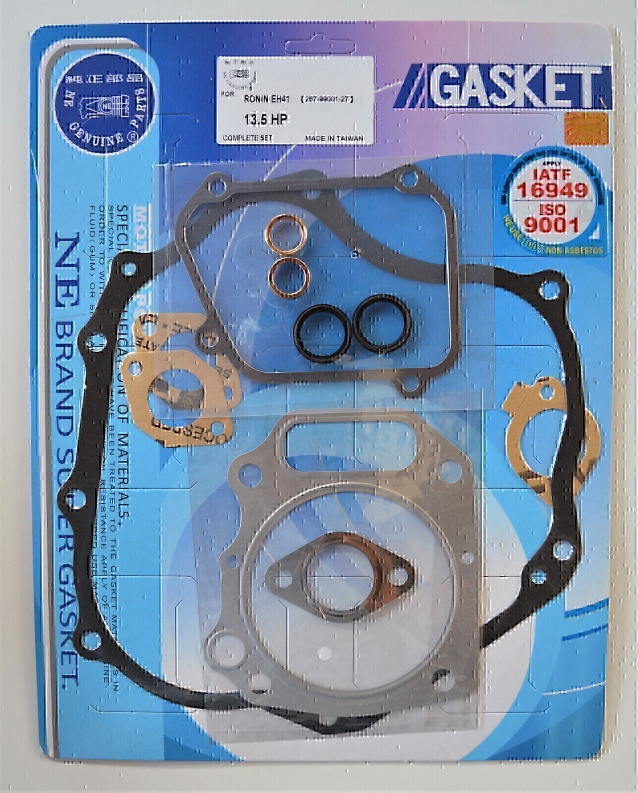 COMPLETE GASKET KIT FOR ROBIN SUBARU EH41 13.5HP ALL YEARS # 267-99001-27