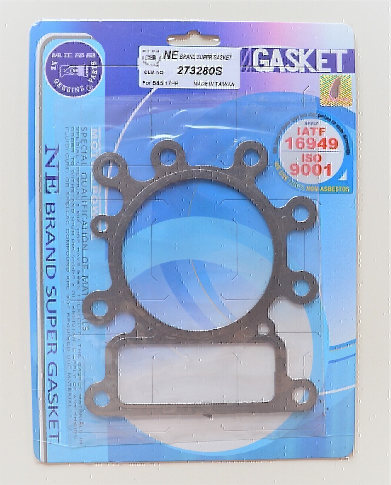 HEAD GASKET FOR BRIGGS & STRATTON 13HP 14HP 5HP 15.5HP OHV MOTORS # 273280S