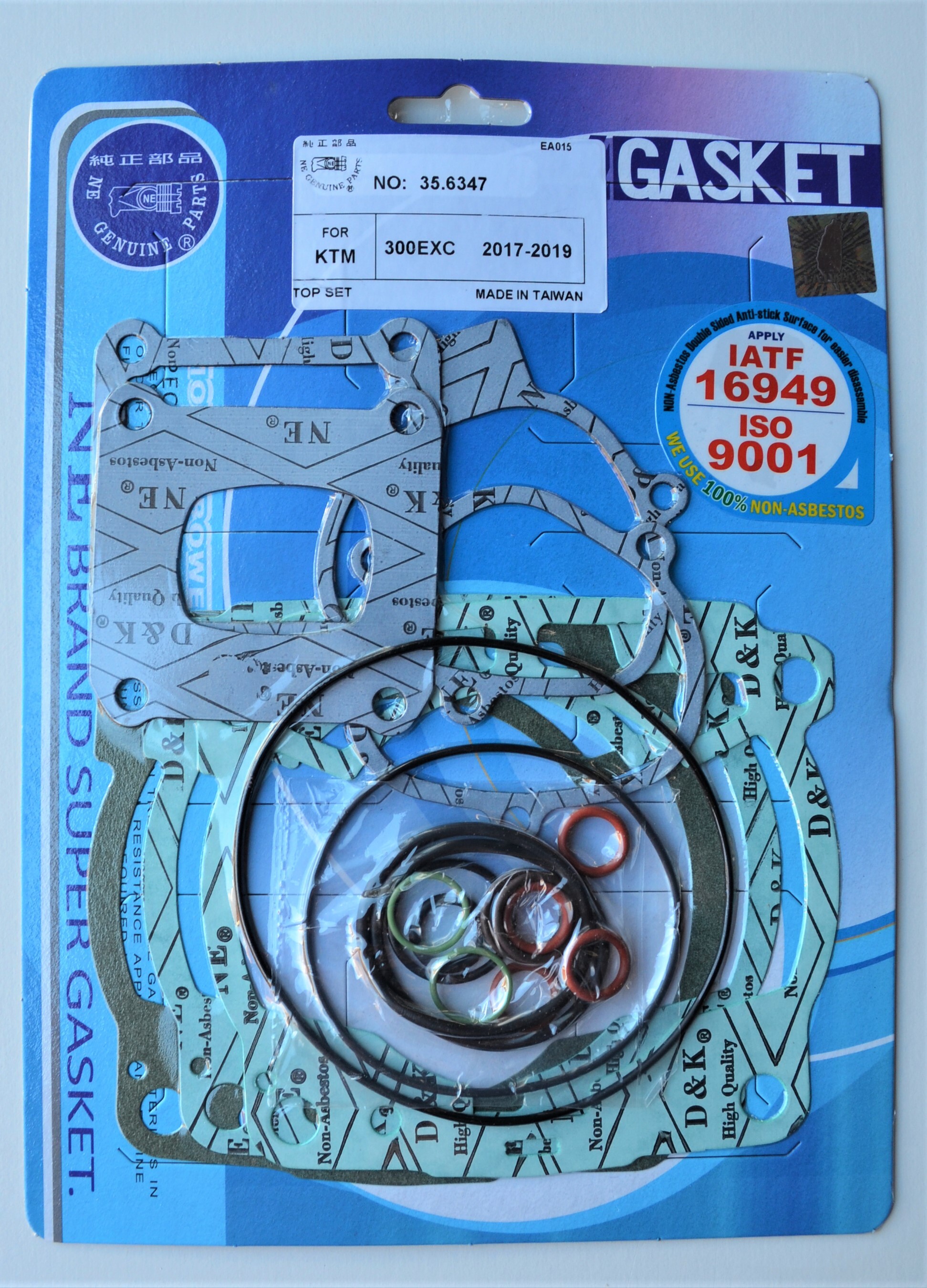TOP END GASKET KIT FOR KTM 300EXC 2017 2018 2019