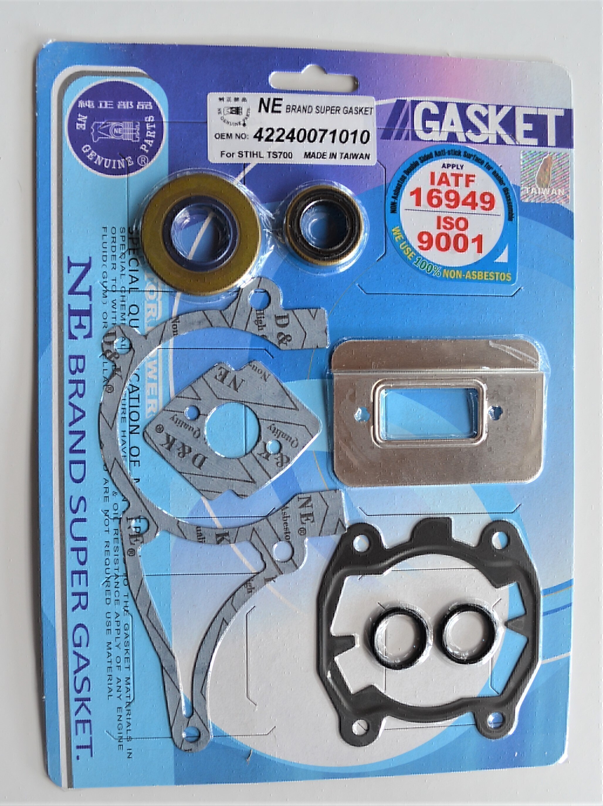 COMPLETE GASKET & OIL SEAL KIT FOR STIHL TS700 TS800 CUT OFF SAW # 4224 007 1010