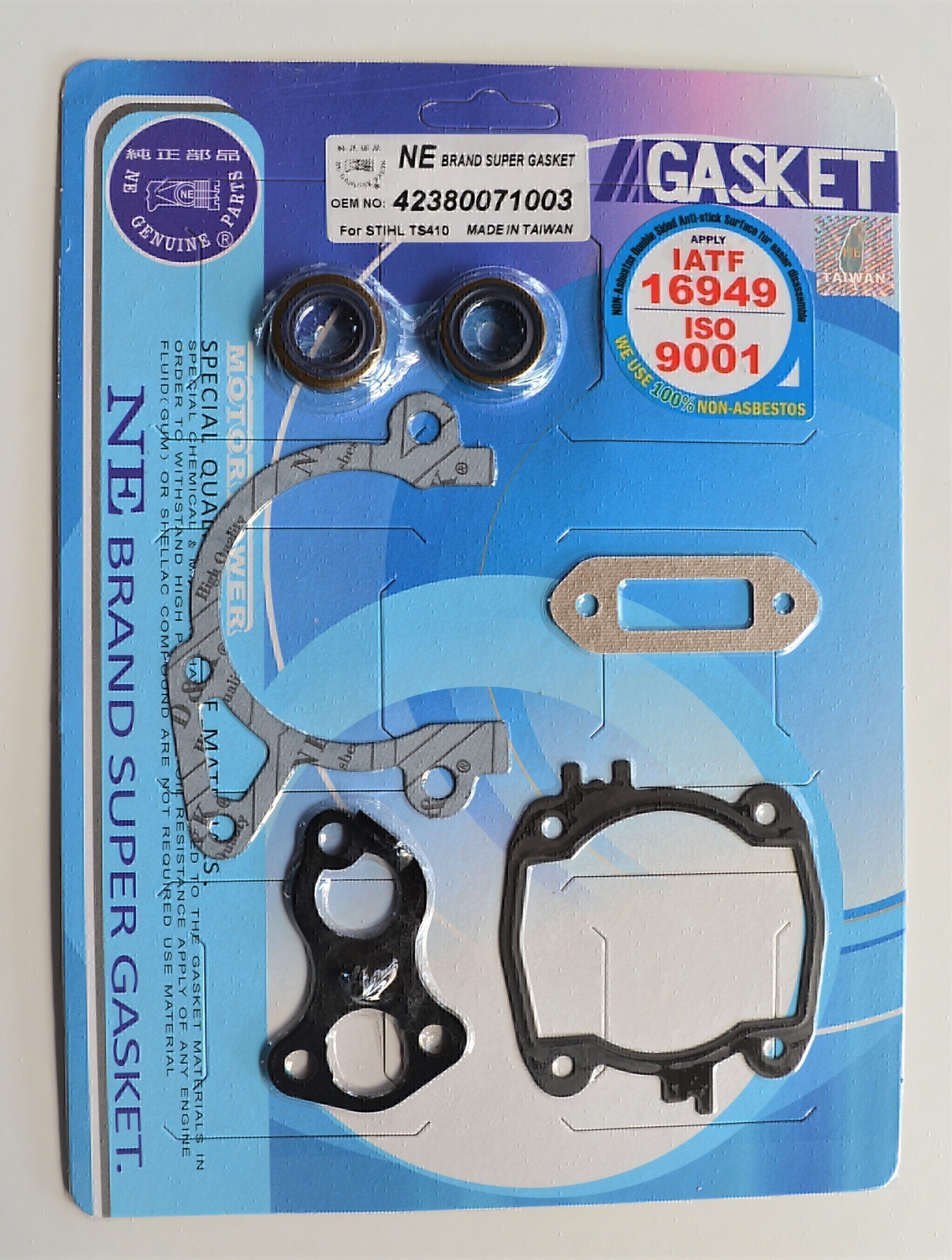 COMPLETE GASKET & OIL SEAL KIT FOR STIHL TS410 TS420 CUT OFF SAW # 42380071003