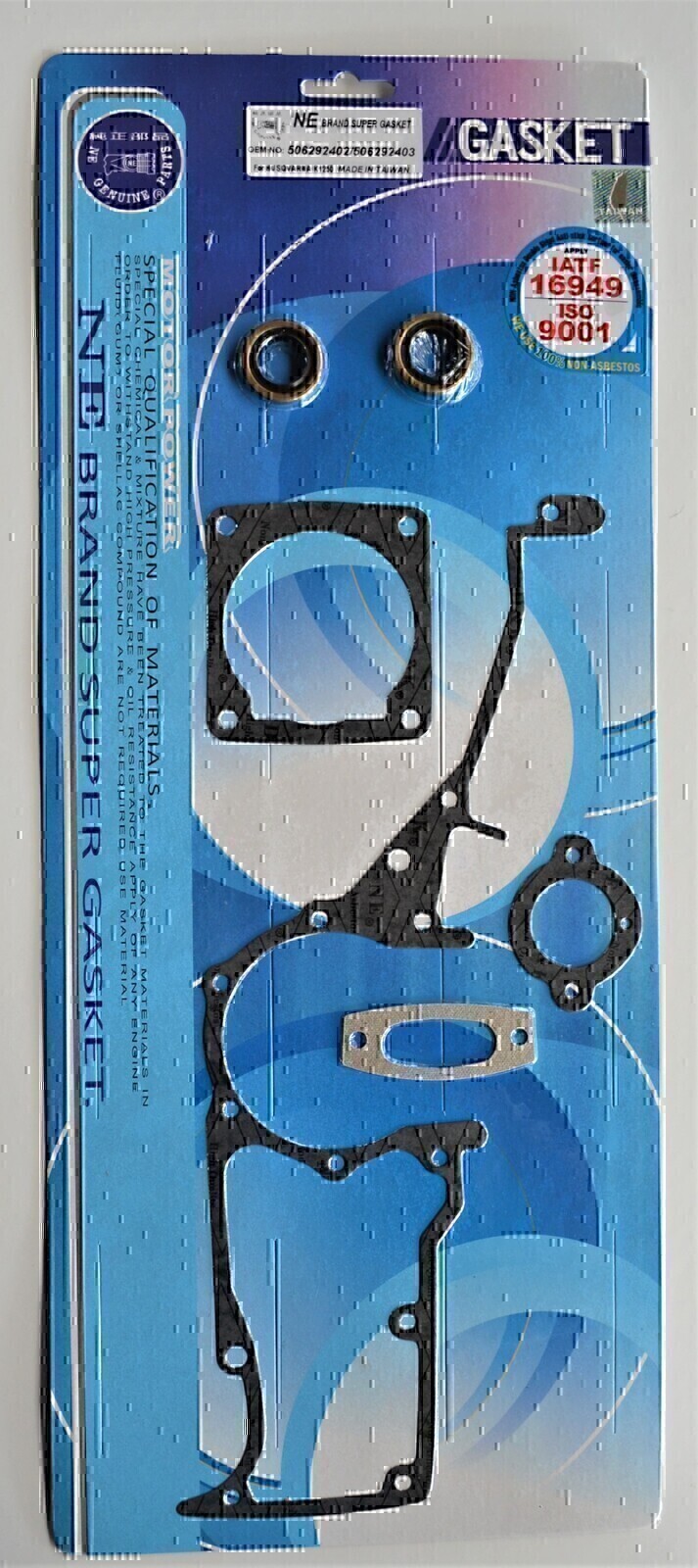 COMPLETE GASKET & OIL SEAL KIT FOR HUSQVARNA K1250 K1260 3120XP 3120K