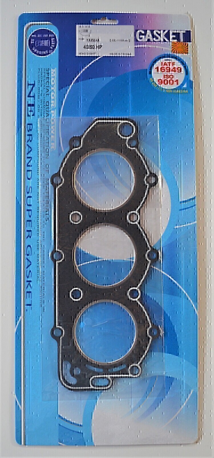 POWER HEAD GASKET FOR YAMAHA 40HP 50HP OUTBOARD MOTOR # 63D-11181-A1