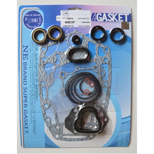 LOWER UNIT SEAL KIT FOR YAMAHA 40HP 50HP OUTBOARD # 63D-W0001-21