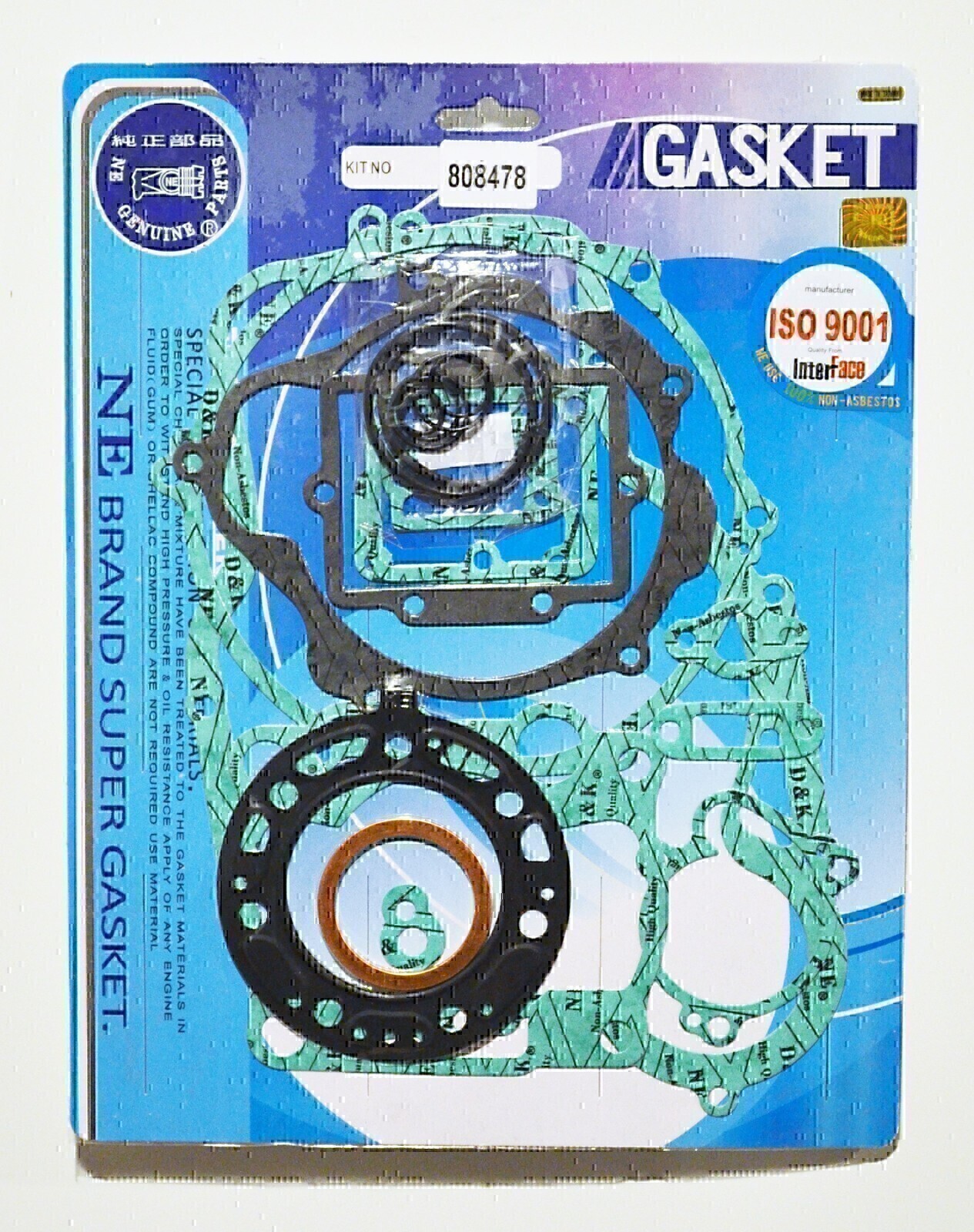 COMPLETE GASKET KIT FOR KAWASAKI KX250 KX 250 1993 1994 1995 1996