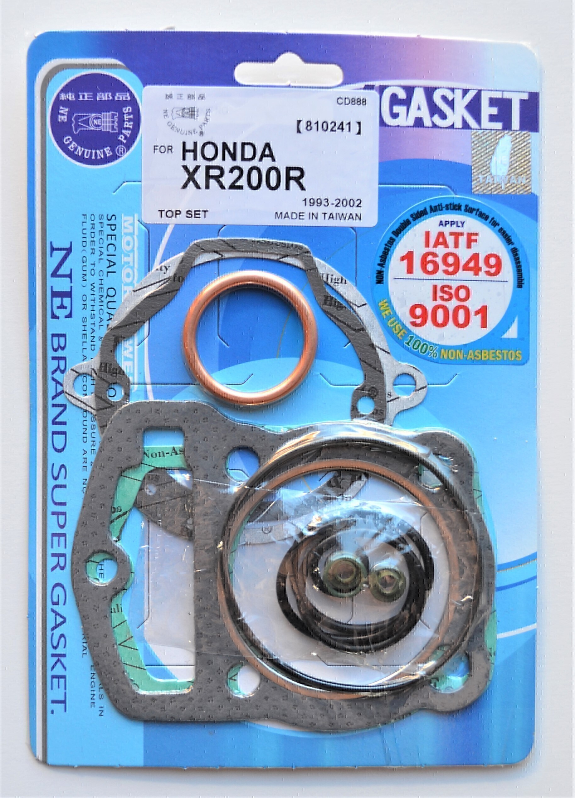 TOP END GASKET KIT FOR HONDA XR200R XR 200R 1993 - 2002