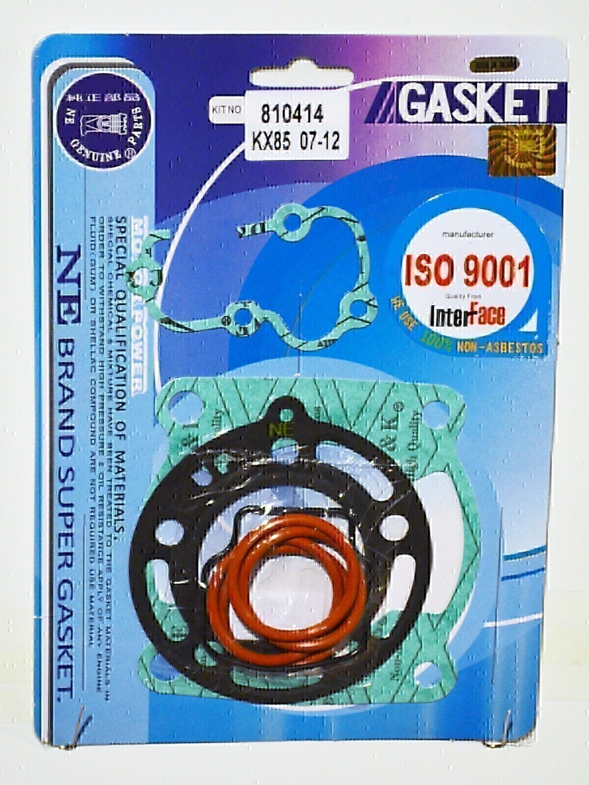 TOP END GASKET KIT FOR KAWASAKI KX85 KX 85 2001 - 2013