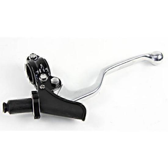 DIRT BIKE MOTOCROSS ENDURO CLUTCH LEVER AND QUICK ADJUST CLUTCH PERCH - RED