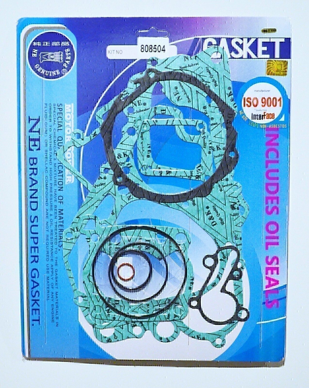 COMPLETE GASKET & OIL SEAL KIT FOR SUZUKI RM80 1991 - 2001