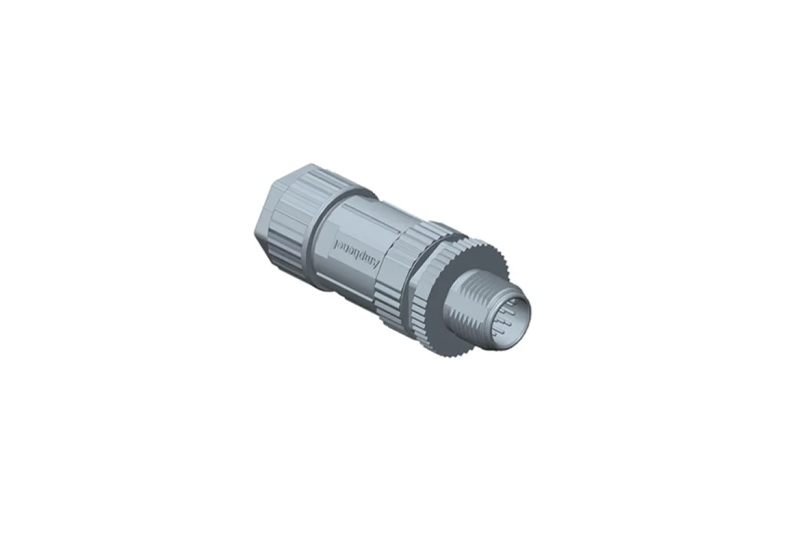 1PC AMPHENOL LTW TECHNOLOGY M12A-05BMMA-SL8001 Connector, M12 FIELD INSTALLABLE