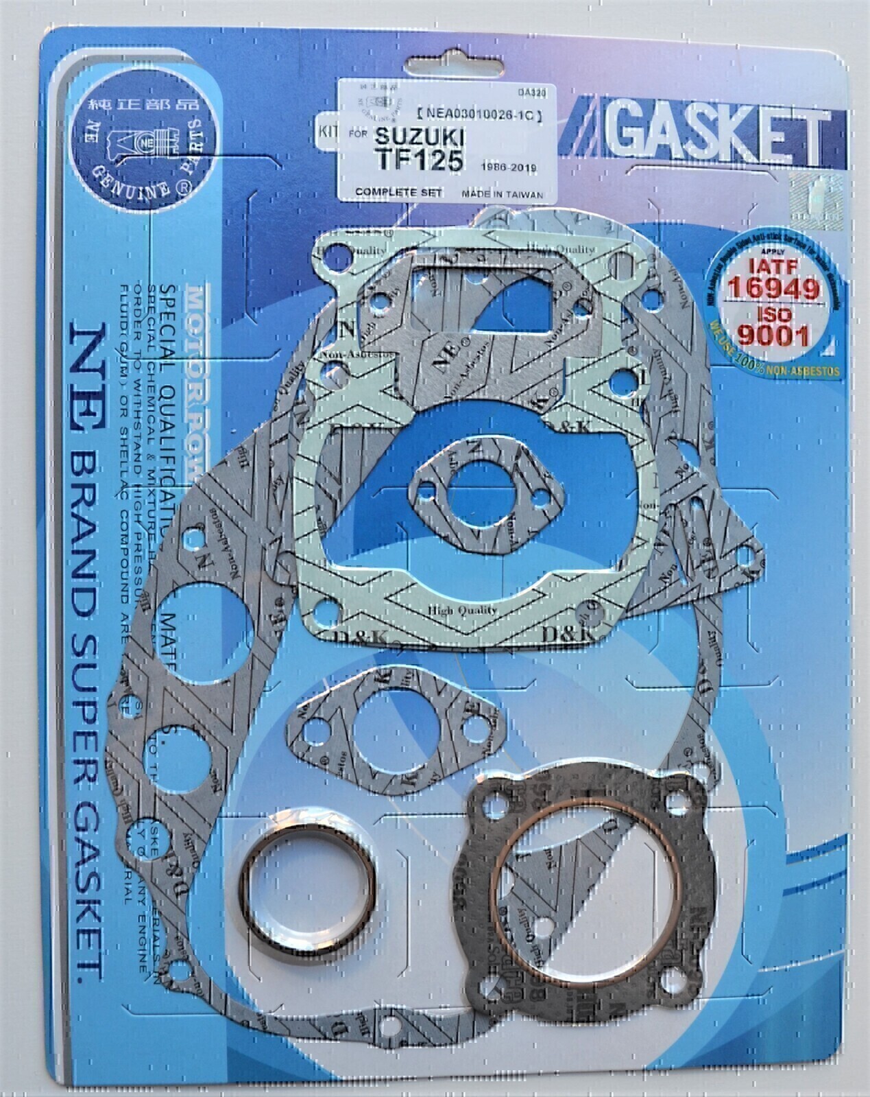 COMPLETE GASKET KIT FOR SUZUKI TF125 TF 125 1986 - 2019