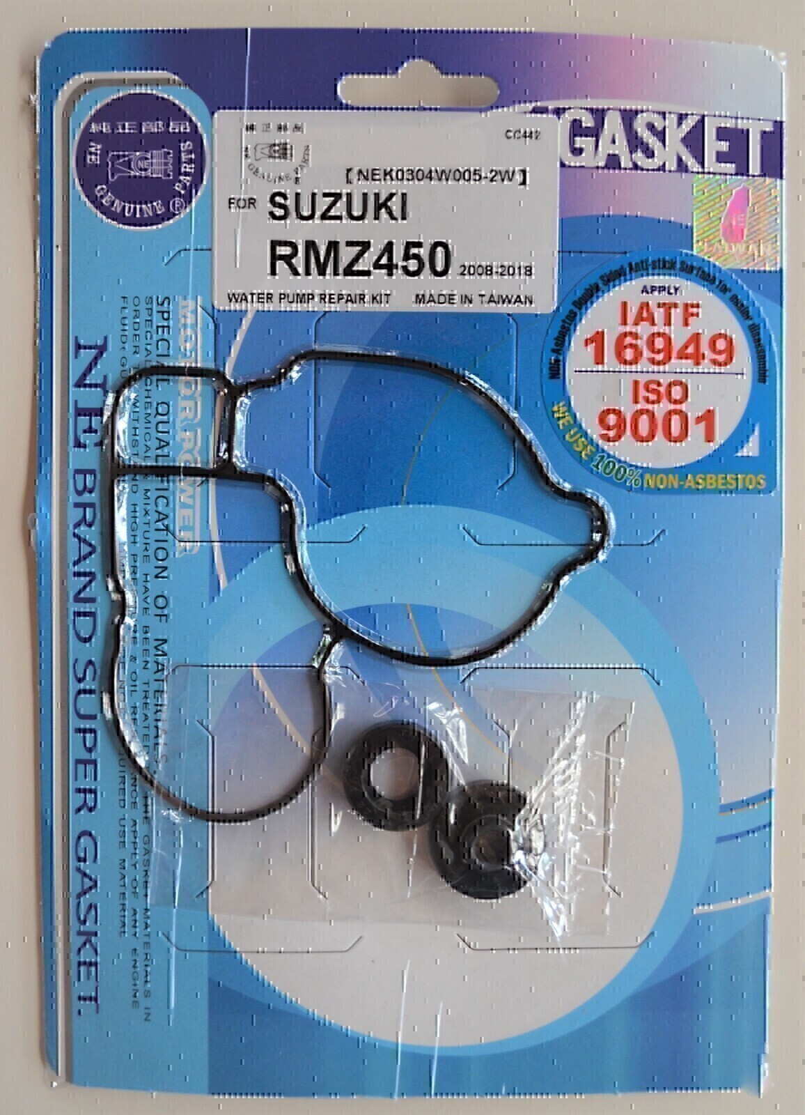 WATER PUMP REPAIR KIT FOR SUZUKI RMZ450 RMZ 450 2008 - 2018