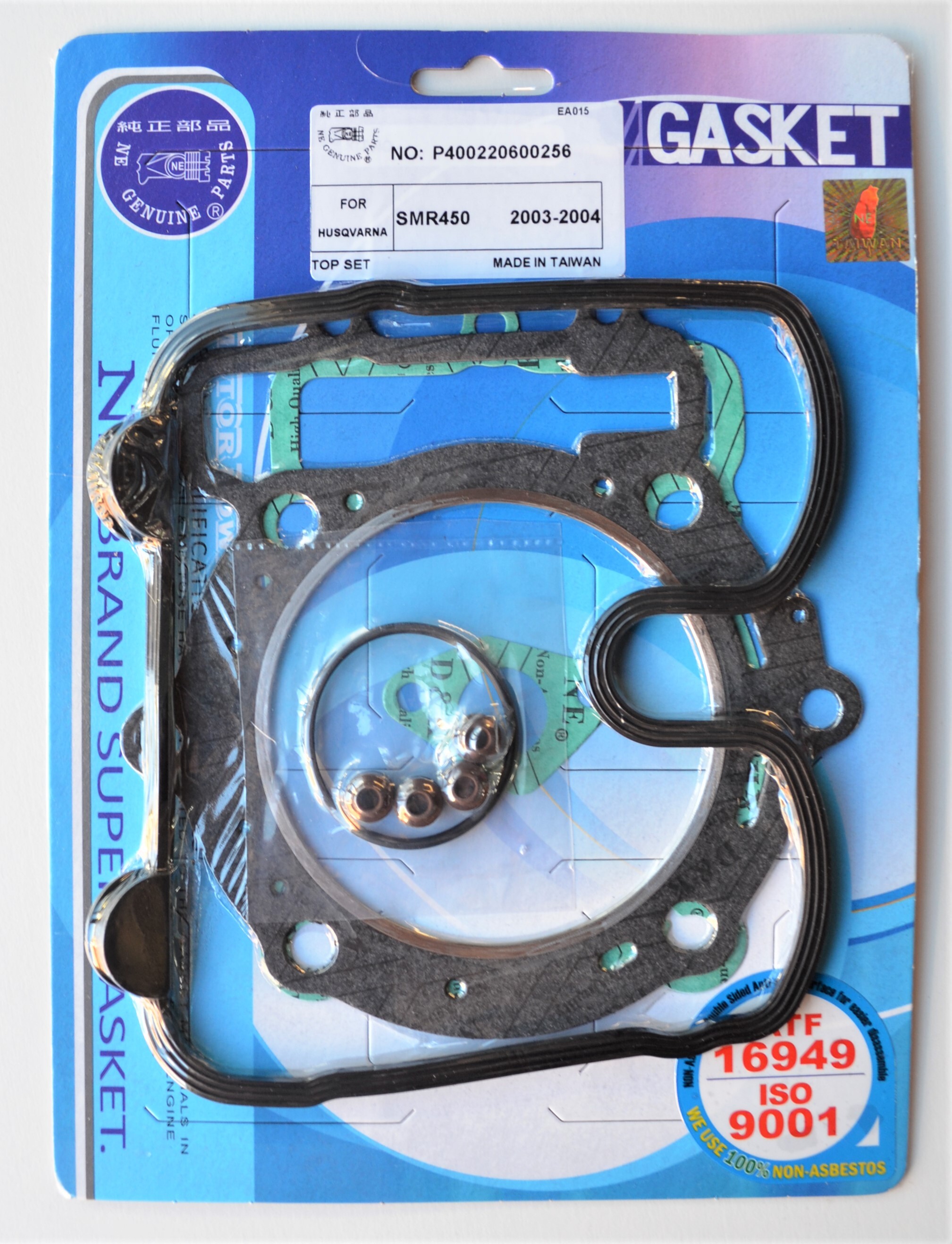 TOP GASKET KIT FOR HUSQVARNA SMR 450 2003 - 04 SMR 510 2004 TC 450 2003 - 04 TC 510 2003 - 04 TE 450 2003 - 04 TE 510 2004 TE 510 R 2004 TXC 450 2003 