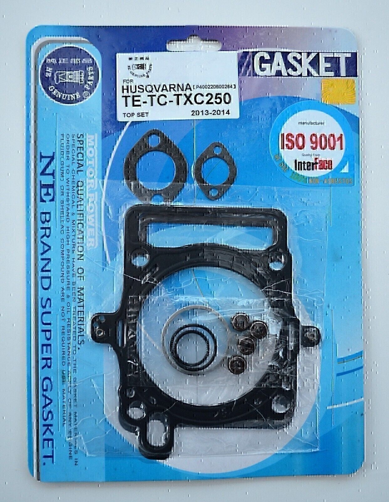 TOP END GASKET KIT FOR HUSQVARNA TC250 TC 250 TE250 TE 250 TXC250 TXC 250 2013