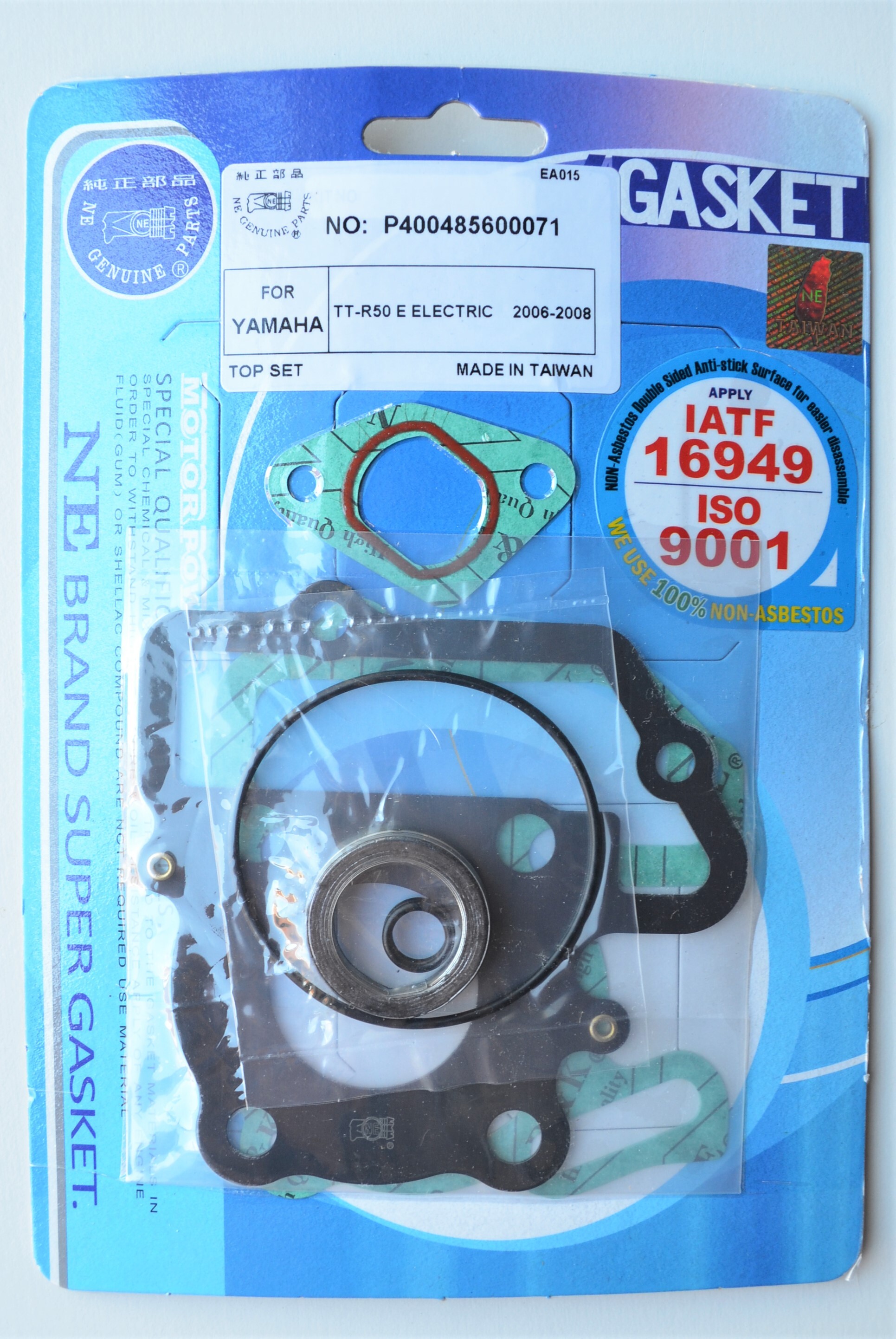 TOP END GASKET KIT FOR YAMAHA TT - R50 E ELECTRIC START 2006 - 2008