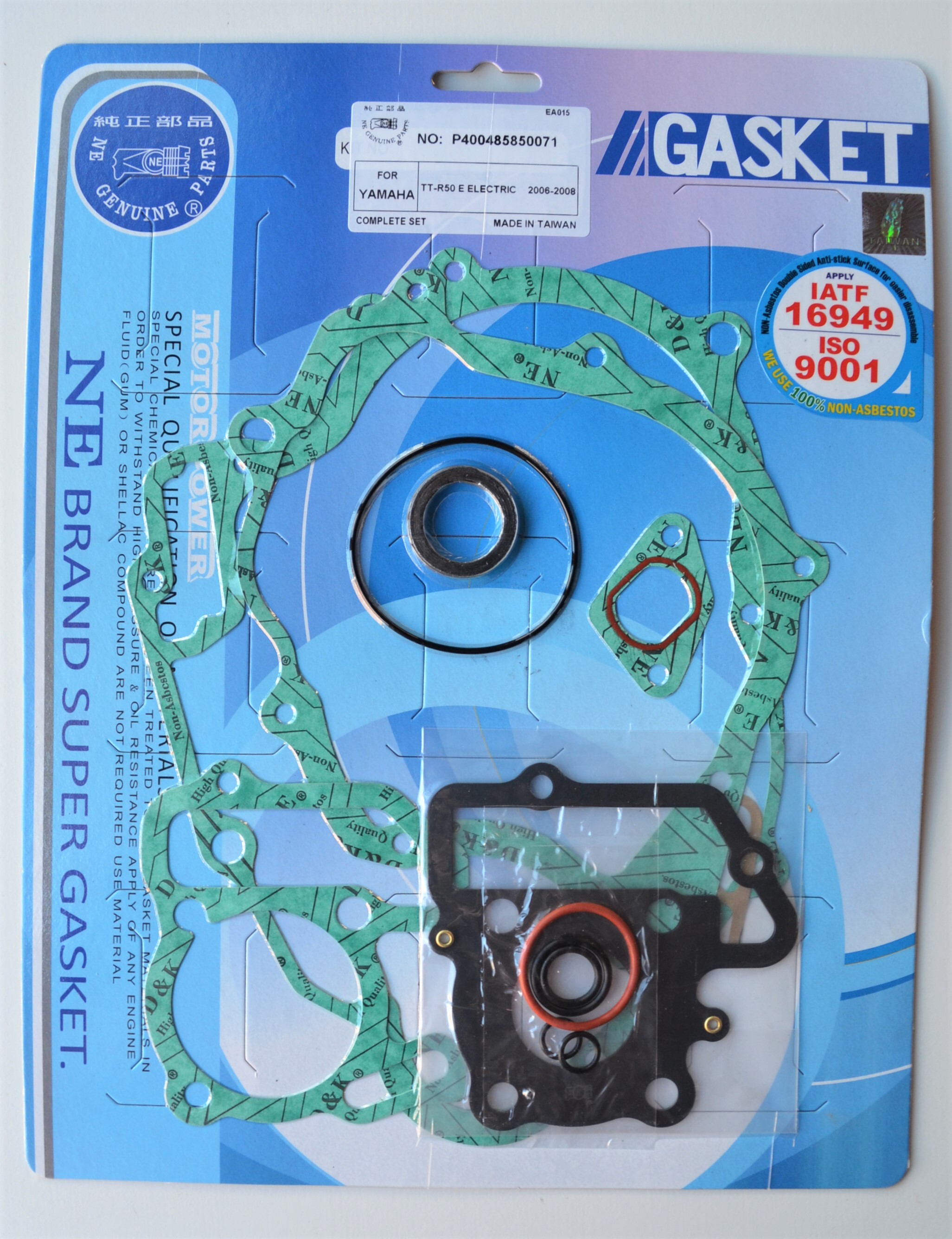 COMPLETE GASKET KIT FOR YAMAHA TT - R50 E ELECTRIC 2006 - 2008