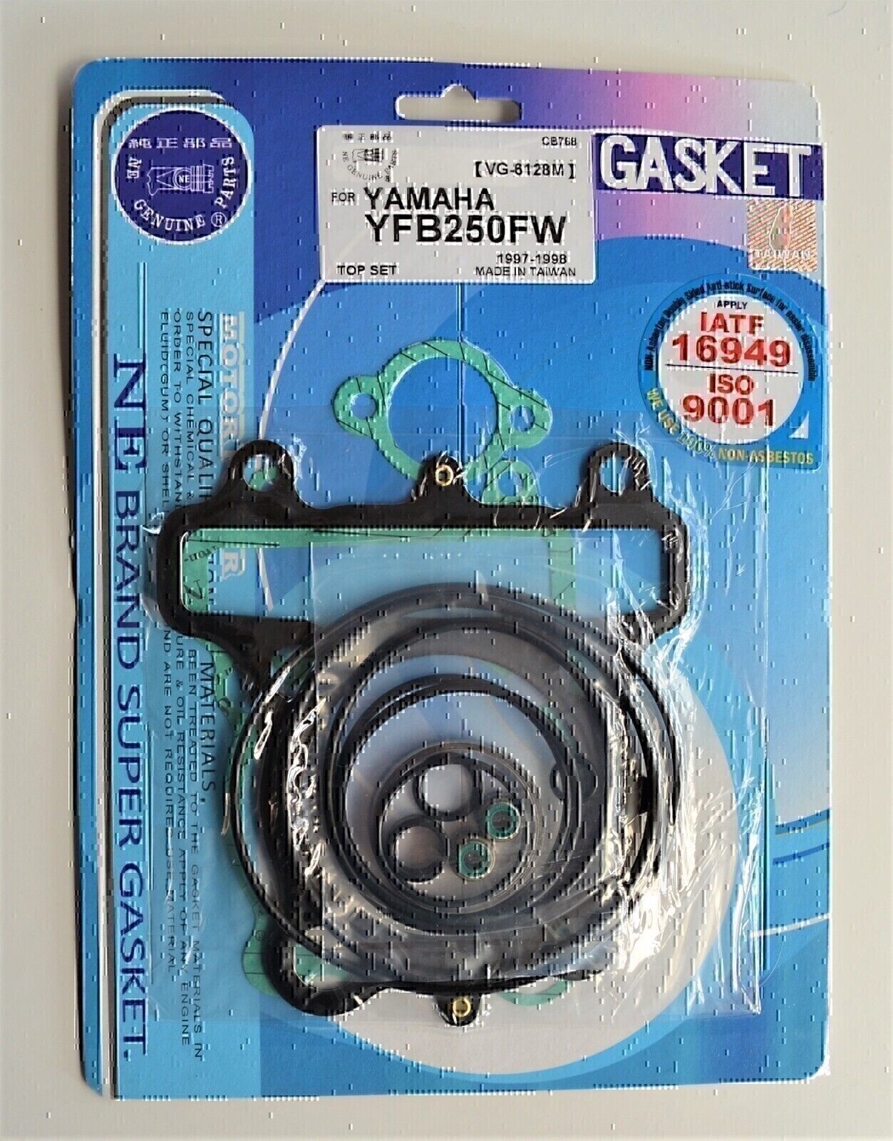 TOP END GASKET KIT FOR YAMAHA YFB250FW YFB 250FW TIMBERWOLF 1997 1998
